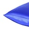 Homeroots 20 x 30 in. Royal Blue Dreamy Silky Satin Queen Size Pillowcases 387908 - alternate 4
